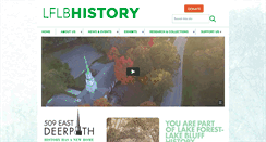 Desktop Screenshot of lflbhistory.org