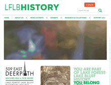 Tablet Screenshot of lflbhistory.org